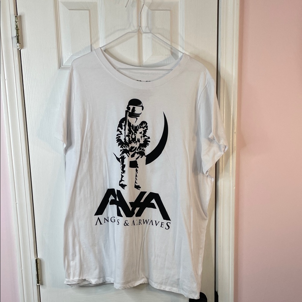 Angels and Airwaves White Graphic T-Shirt Size XL